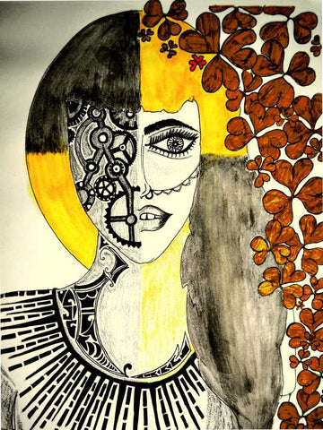 Brand New Designs, Lady Abstract Artwork