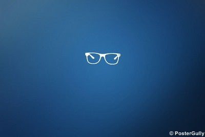 Wall Art, Geek Glasses, - PosterGully