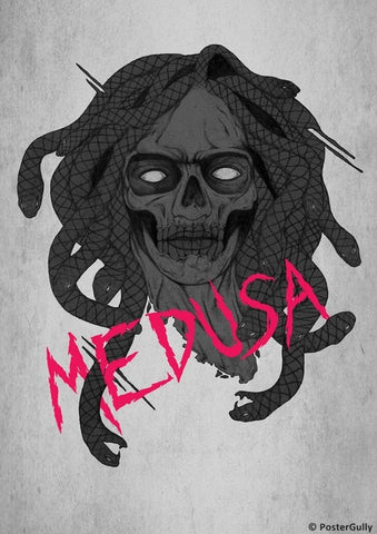 Wall Art, Medusa Artwork, - PosterGully