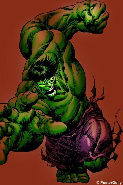 Wall Art, Hulk Smash Artwork, - PosterGully