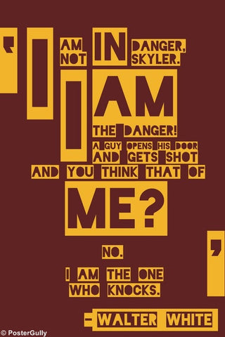 Wall Art, Breaking Bad | Walter White Quotes