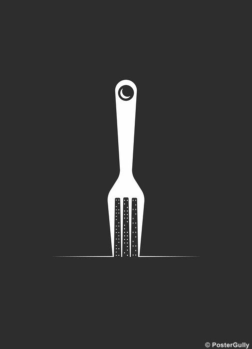 Wall Art, Fork City | Adil, - PosterGully