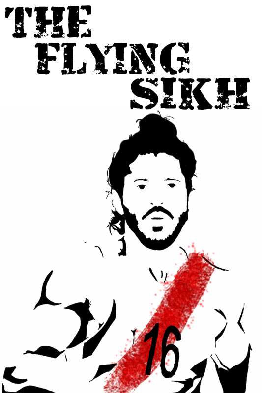 Brand New Designs, Bhaag Milkha Bhaag Sketch 1 Artwork