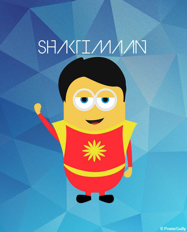 Wall Art, Shaktimaan Wallpaper Artwork