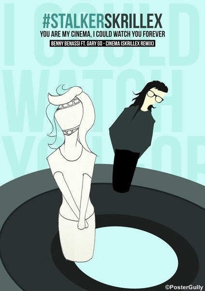 PosterGully Specials, Stalker Skrillex, - PosterGully