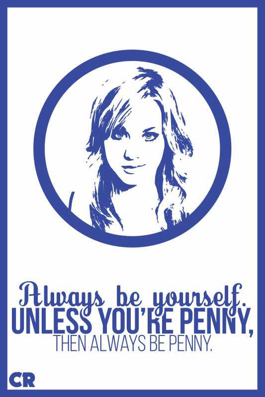 Brand New Designs, Big Bang Theory Penny