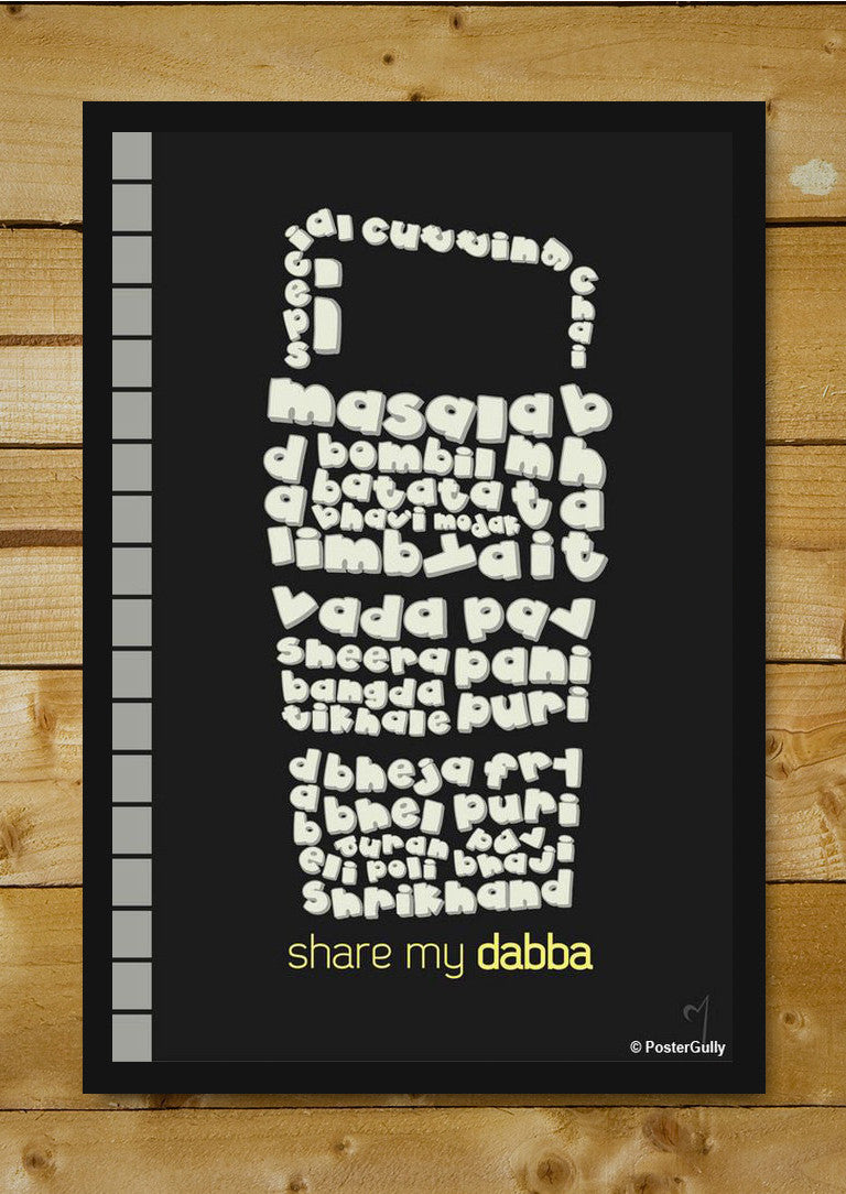 Wall Art, Share My Dabba Artwork