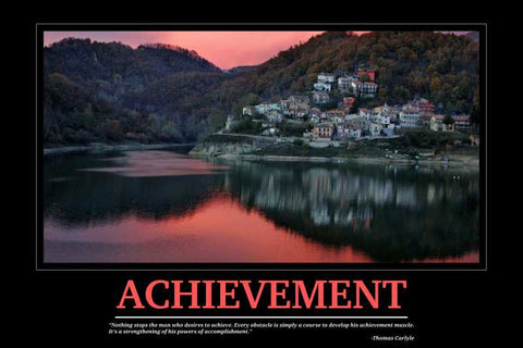 Achievement Motivational |  PosterGully Specials