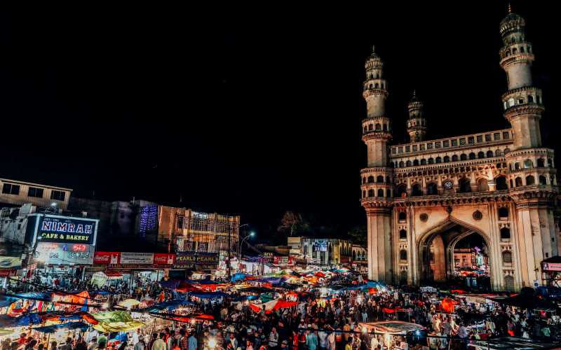 Wall Art, Charminar At Ramzan Artwork