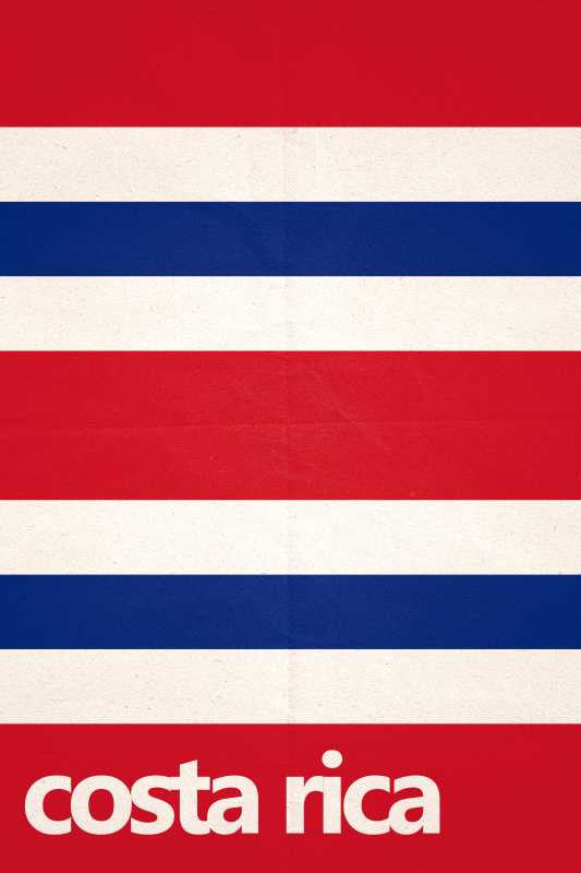 Costa Rica Soccer Team footballfan |  PosterGully Specials