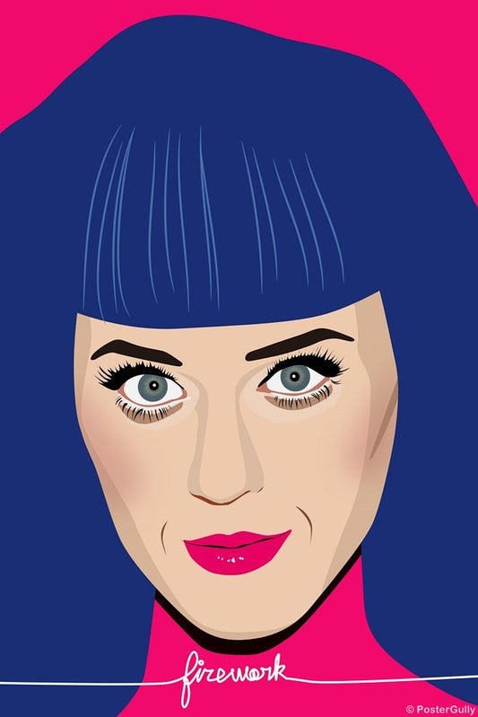 Wall Art, Katy Perry | Firework, - PosterGully