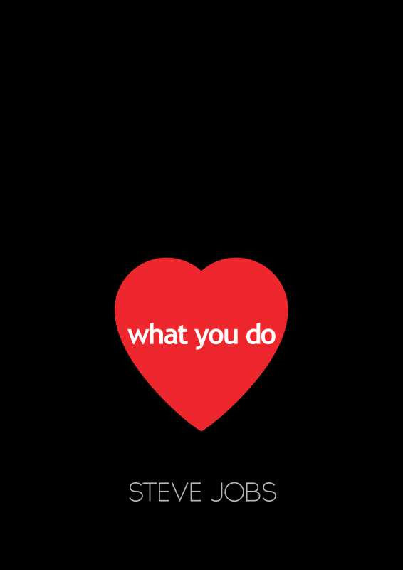 Brand New Designs, What You do Steve Jobs Artwork