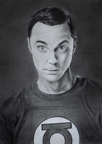 Brand New Designs, Sheldon Cooper The Big Bang Theory Artwork