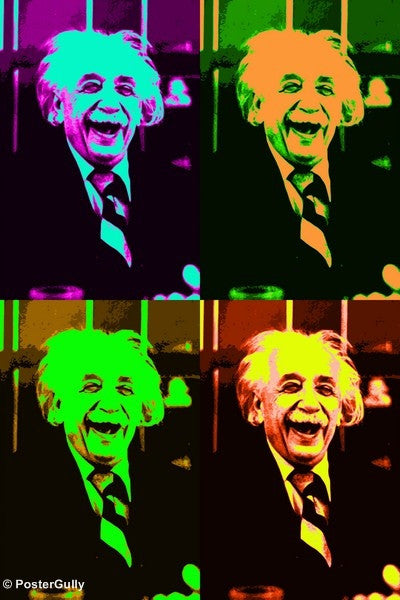 Wall Art, Einstein Pop Art | Omkar, - PosterGully