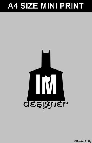 Mini Prints, Batman | I'm Designer Artwork | Mini Print, - PosterGully
