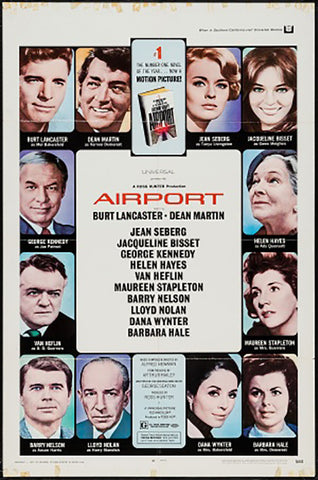 Wall Art, Airport | Retro Movie Poster, - PosterGully - 1