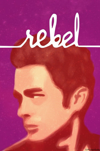 Wall Art, James Dean | Rebel | Minimal, - PosterGully