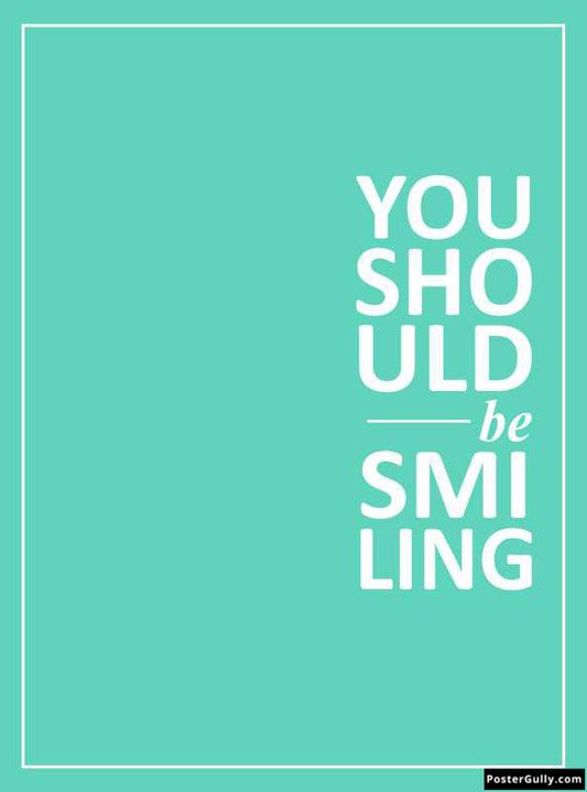 Wall Art, Smile | Minimal Artwork