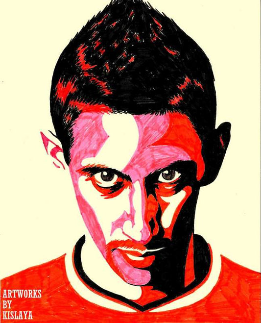 Wall Art, Angel Di Maria Artwork