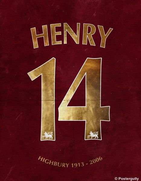 Wall Art, Henry Jersey Minimal, - PosterGully