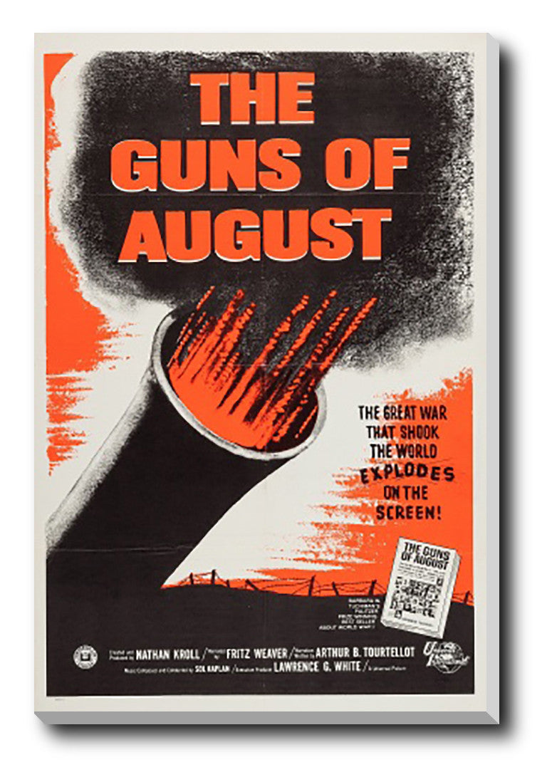 Wall Art, The Guns of August | Retro Movie Poster, - PosterGully - 3
