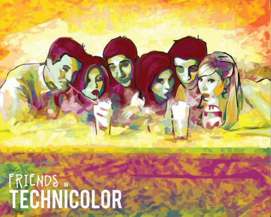 Wall Art, Friends In Technicolor Artwrok