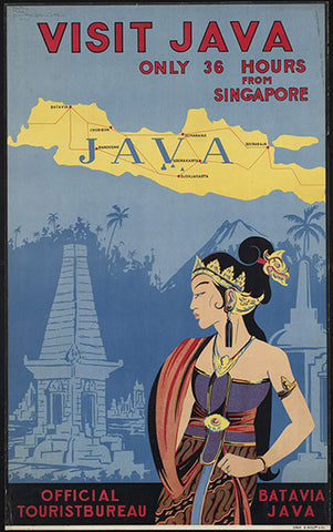 Wall Art, Visit Java, - PosterGully