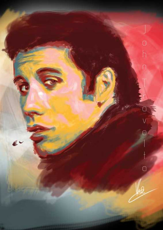 Wall Art, John Travolta Artwork