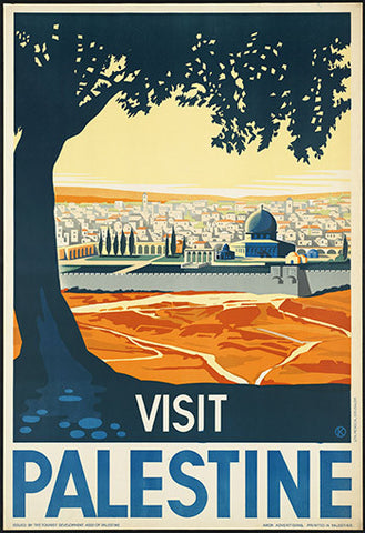 Wall Art, Visit Palestine, - PosterGully
