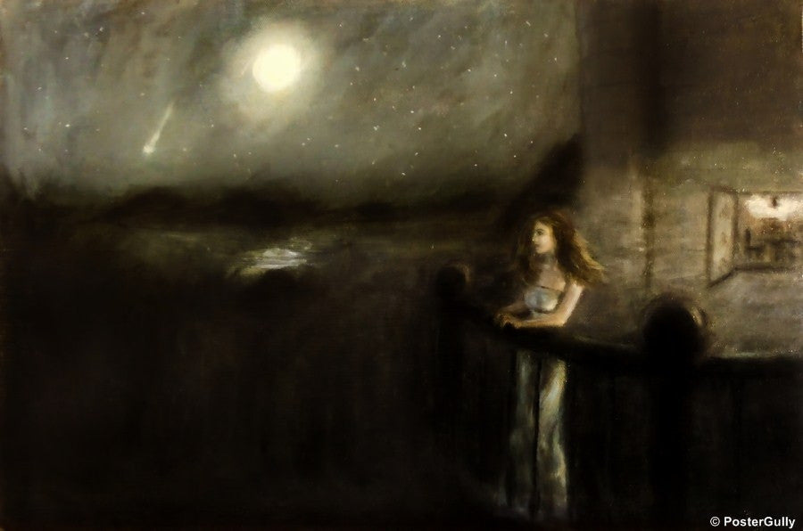 Wall Art, Girl In The Castle, - PosterGully