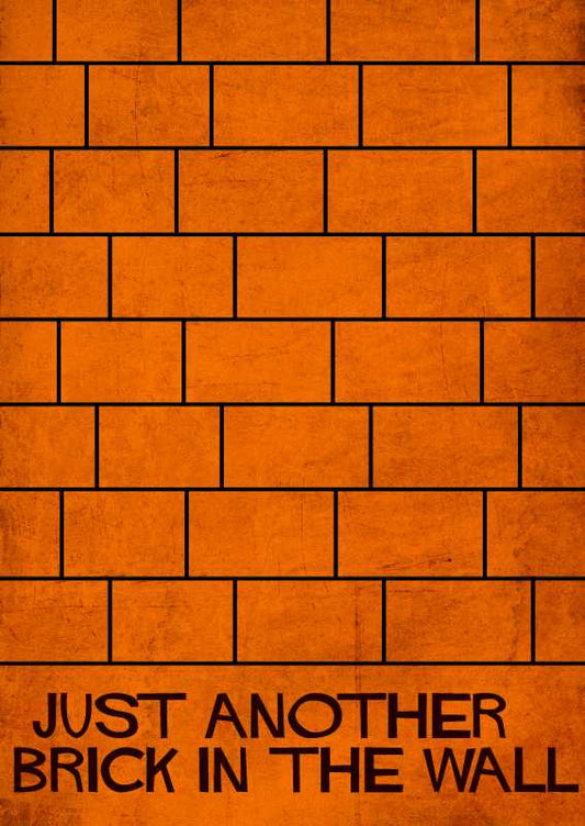 Brand New Designs, Pink Floyd Another Brick In The Wall Artwork