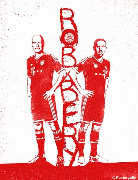 Wall Art, Robben & Ribbery | Manish Artwork, - PosterGully