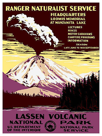 Wall Art, Lassen Volcani National Park, - PosterGully