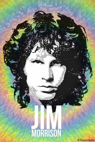 Wall Art, Jim Morrison By WinkTales, - PosterGully