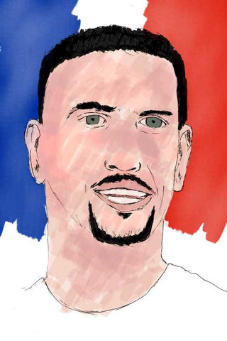 Franck Ribery Art Print Soccer footballfan |  PosterGully Specials