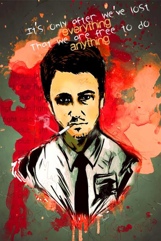 Wall Art, Fight Club Artwork