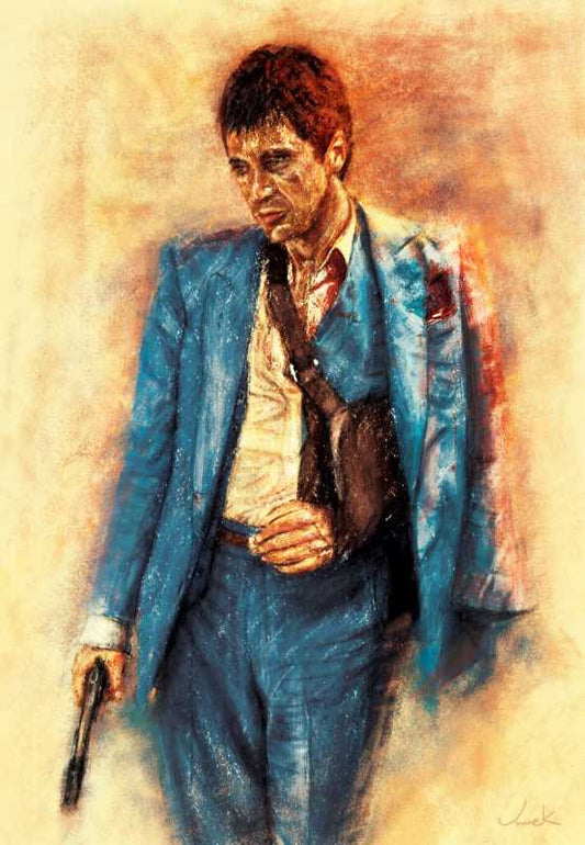 Brand New Designs, Tony Montana Painting Artwork