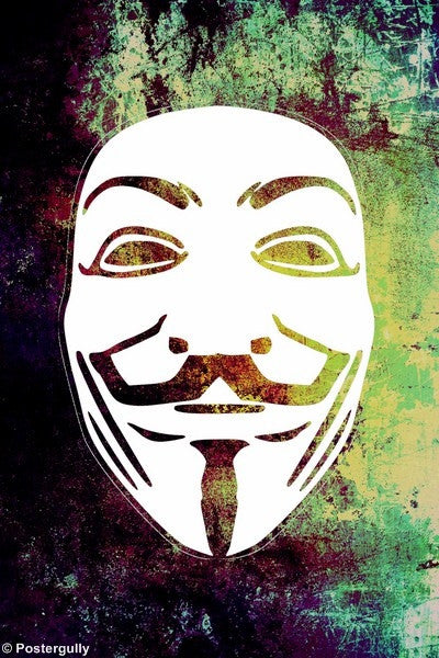 Anonymous Pop Art| Buy High-Quality Posters and Framed Posters Online ...