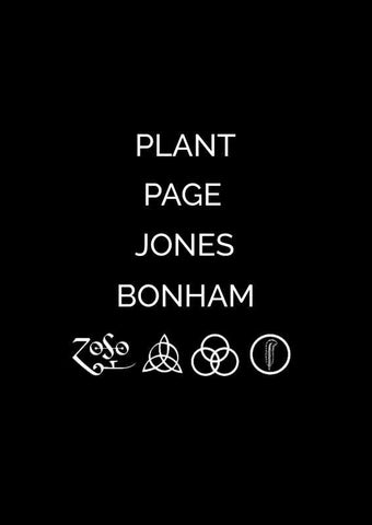 Brand New Designs, Plant Page Jones Bonham Artwork