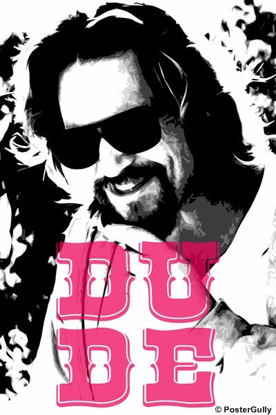 Wall Art, Big Lebowski The Dude, - PosterGully