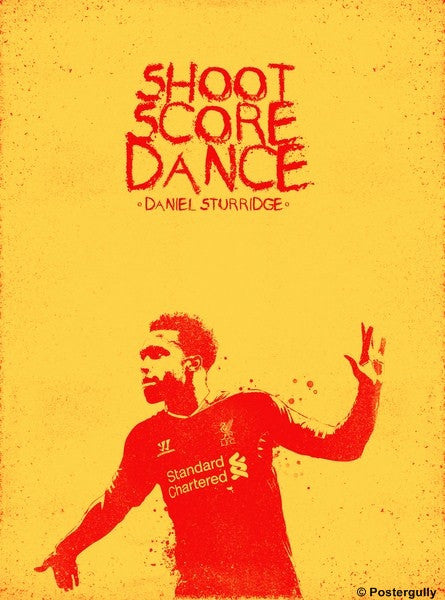 Wall Art, Daniel Sturridge Minimal, - PosterGully