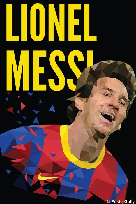 Wall Art, Lionel Messi Artwork | Abhishek Aggarwal, - PosterGully