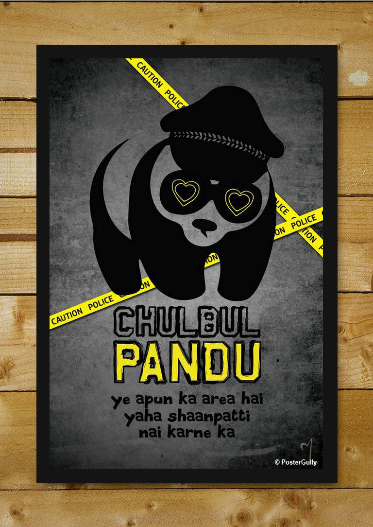 Wall Art, Chulbul Pandu Artwork