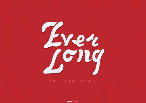 Brand New Designs, Everlong By Foo Fighters Artwork