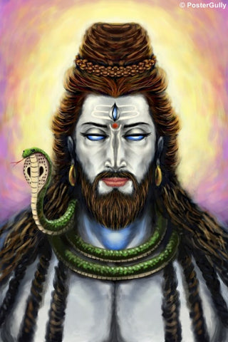 Wall Art, Lord Shiva Poster Artwork, - PosterGully