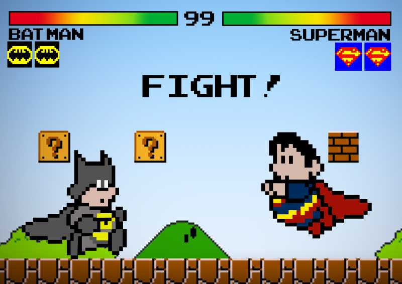 Brand New Designs, Batman Vs Superman Artwork