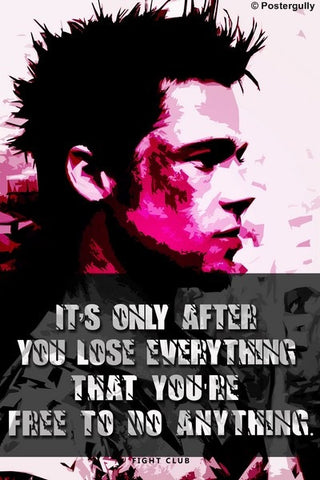 Wall Art, Tyler Durden in Fight Club I, - PosterGully