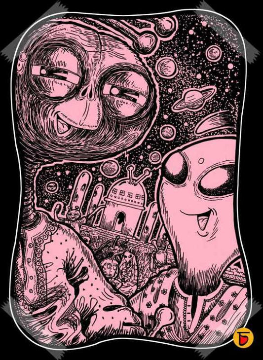 Brand New Designs, Alien Selfie Artwork