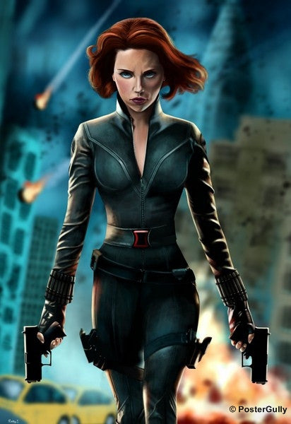 Wall Art, Black Widow, - PosterGully