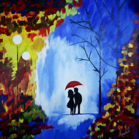 Square Art Prints, Romance Painting Artwork